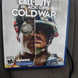Ps4 Call Of Duty  Black Ops Cold War 