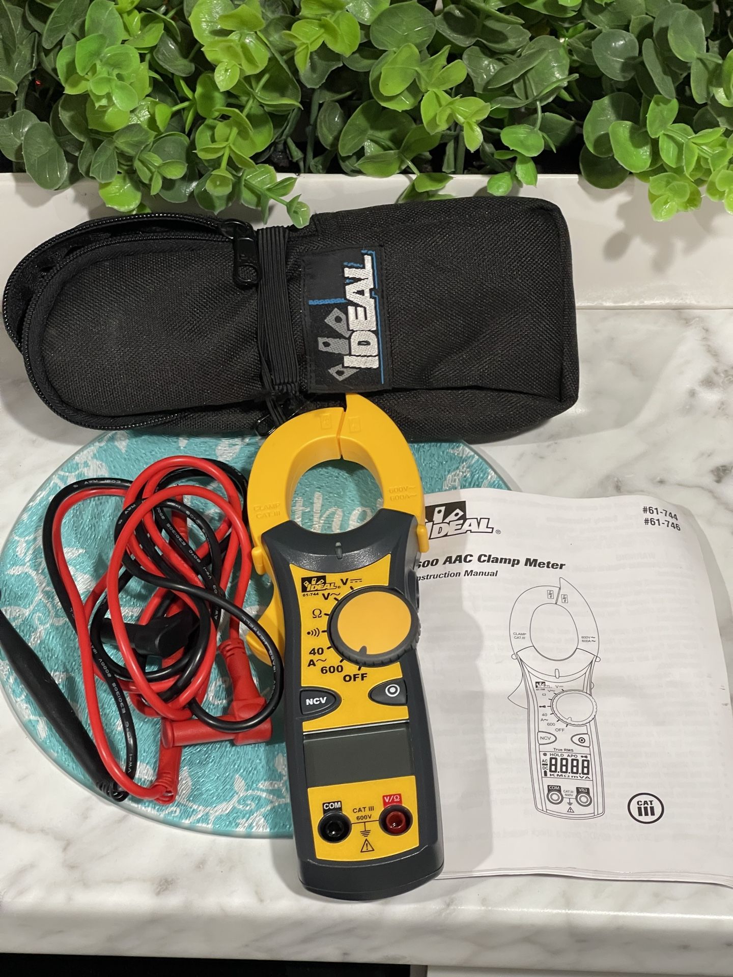 IDEAL Clamp Meter 600 Amp AC with NCV,New Products : American Fashion Style Bags On Sale