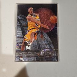 97-98 Kobe Bryant Metal Universe Card HOF  