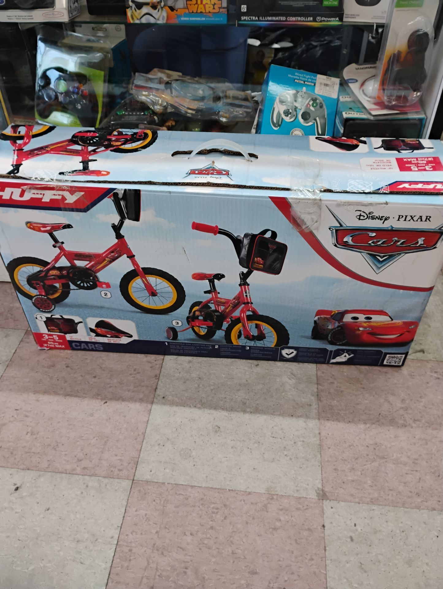 Huffy Disney Pixar Cars 12-inch bike .
