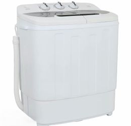Mini portable washer and dryer spin
