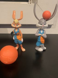 SPACE JAM LOLA BUNNY & BUGS BUNNY TUNE SQUAD TOYS