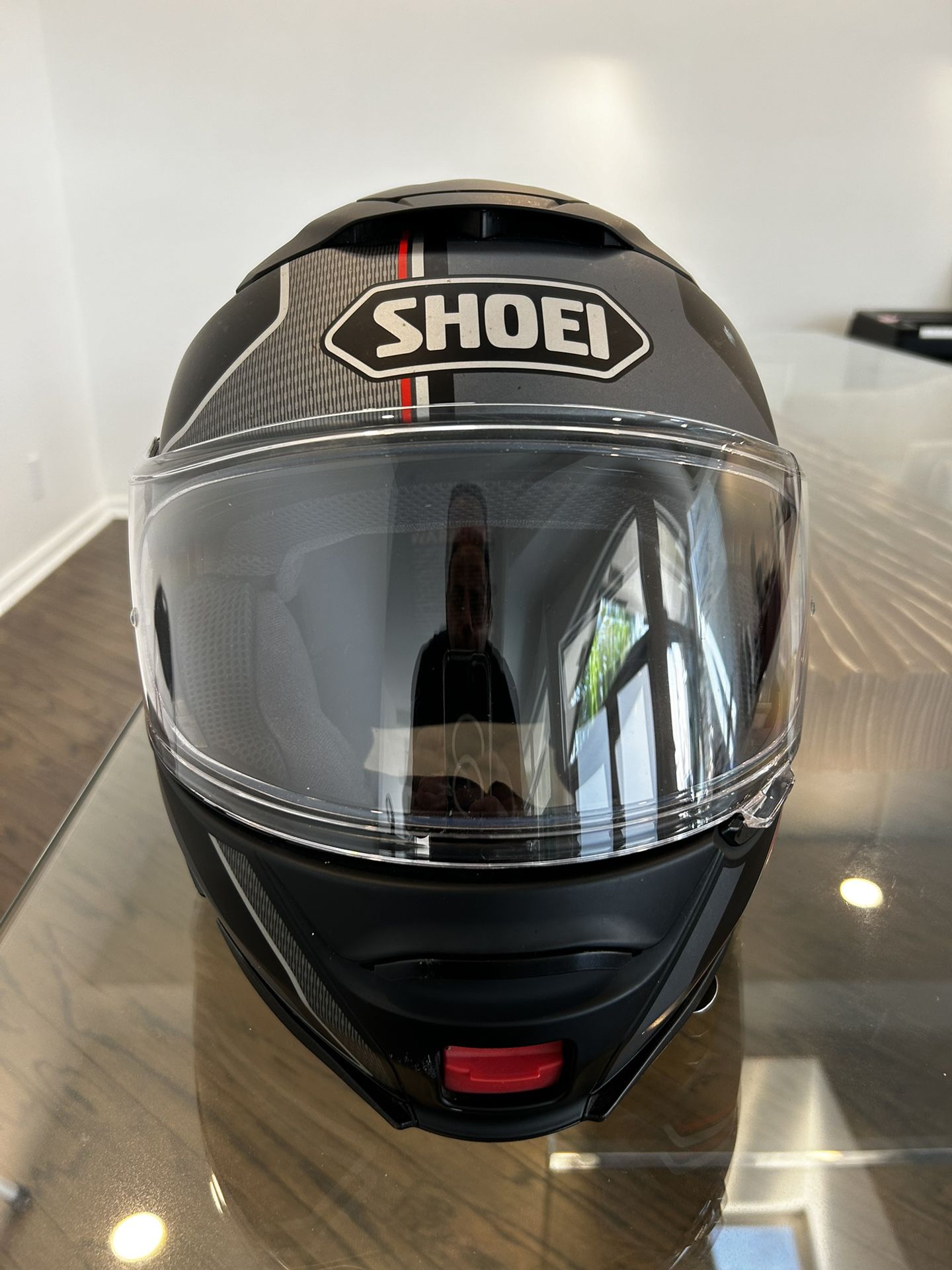 Shoei Neotec 2 With Built In Sena SRL Bluetooth System and Pinlock