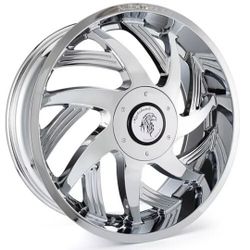 20" Nighthawk Luxury N990 Universal 5 Lug ** New 