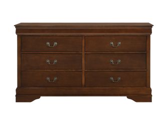 Mayville Brown Cherry Dresser