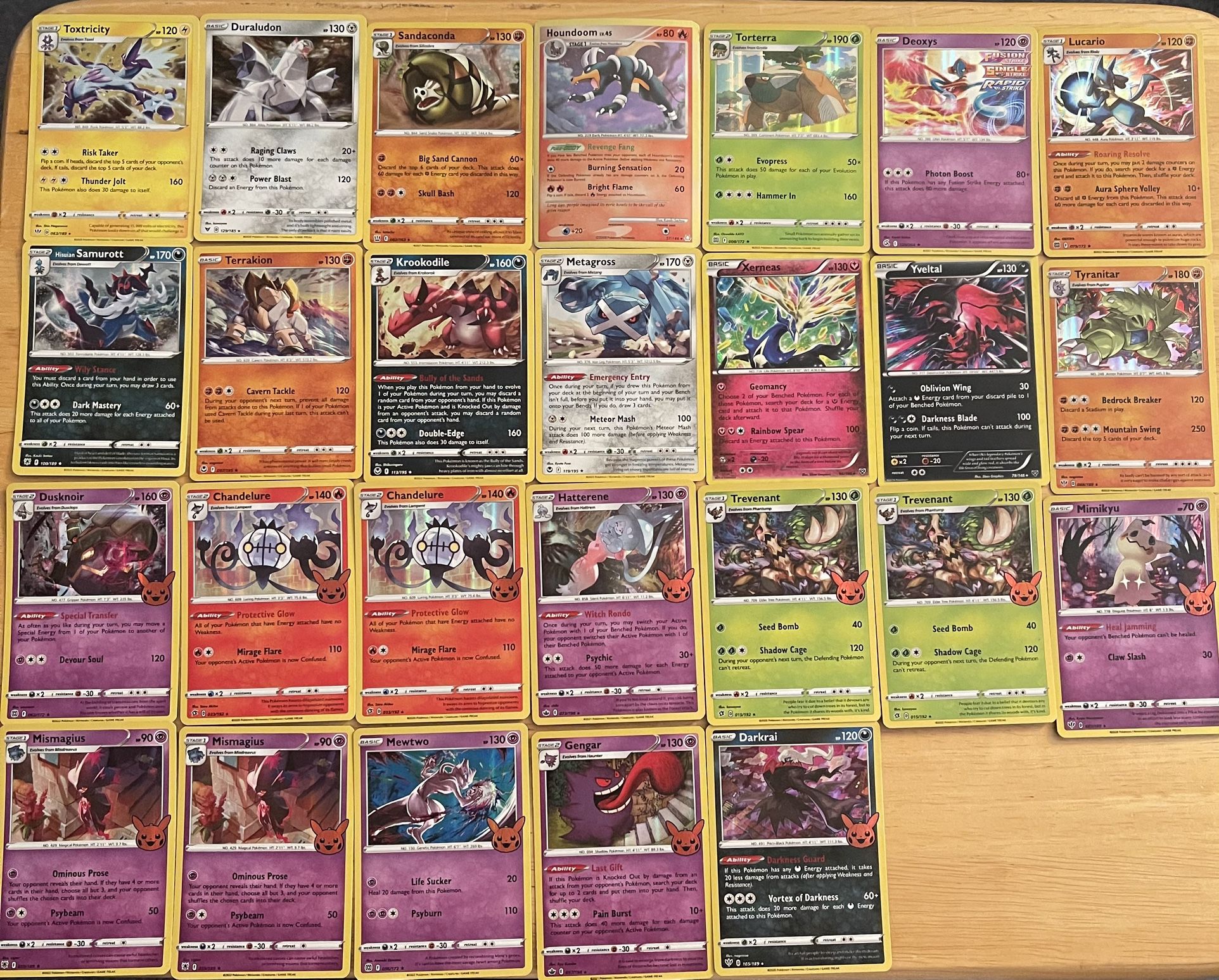 26 Card LOT Holo Rares