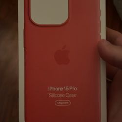 Iphone 15 pro silicone case