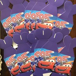 Disney Cars Lightning McQueen Party Favor Boxes
