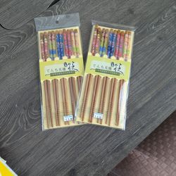Bamboo Chopsticks Unopened 2pk