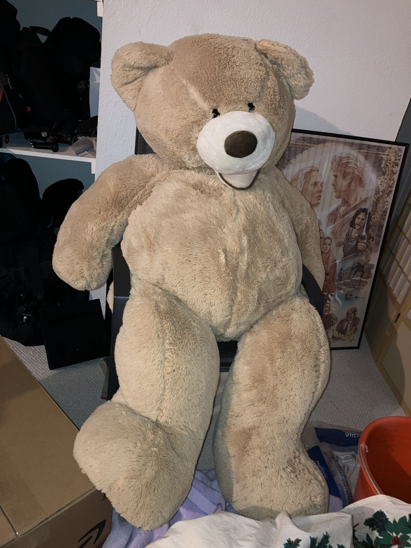 4 feel tall teddy bear plush