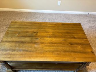 coffee desk for sale, really wood