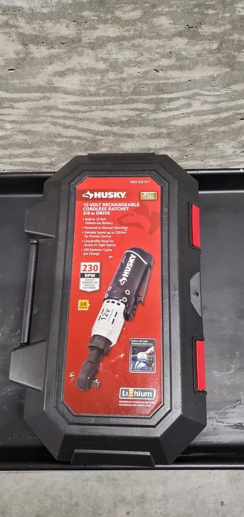 Husky
3/8 in. Lithium Cordless Ratchet