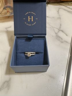 Engagement Ring and Band