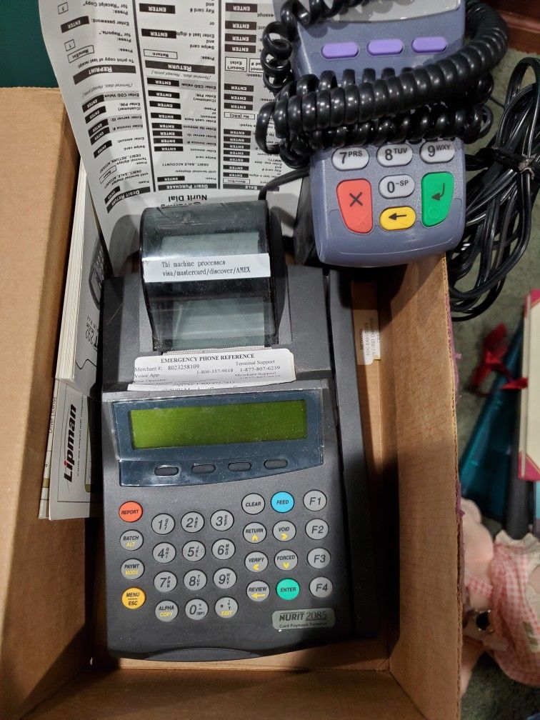 NURIT 2085 credit Card Machine
