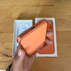 🍊 Brand New Orange iPhone – Full Box!
