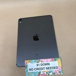 Apple IPad Pro 11inch 1st Gen Tablet - Only $1 Today Pay The Rest Later! 