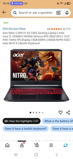 Gaming Laptop