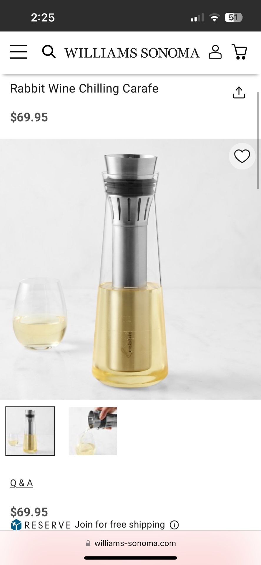 Wine Carafe Rabbit