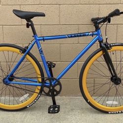 SE Bikes Lager Track Bike Blue Gold Brand New 