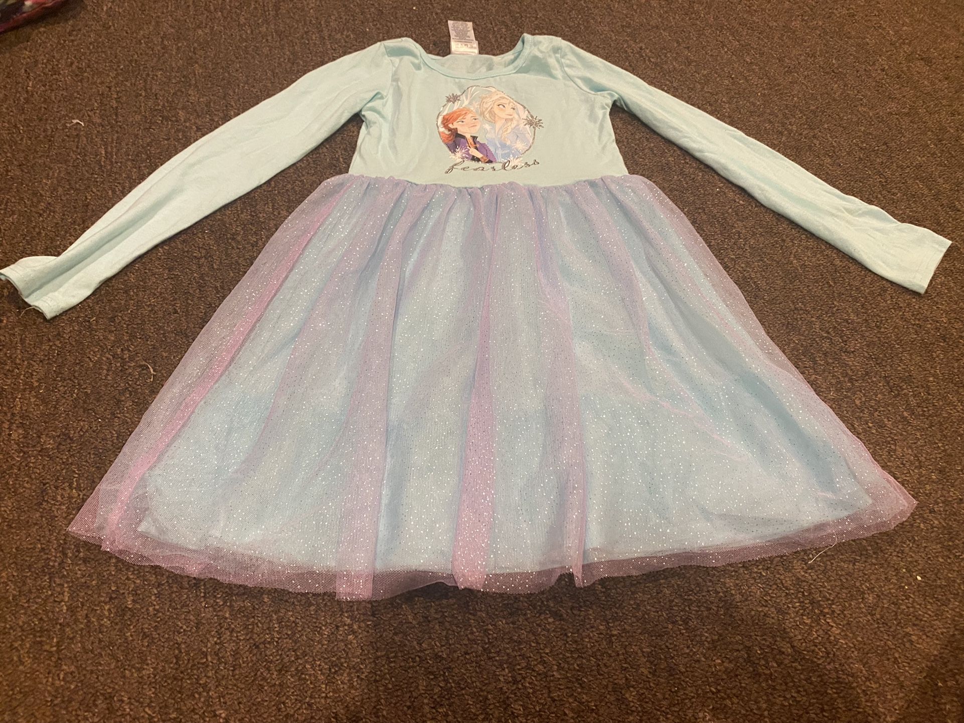 Like NEW Costume Dress up Frozen II Elsa and Anna Dress size 8 Girls