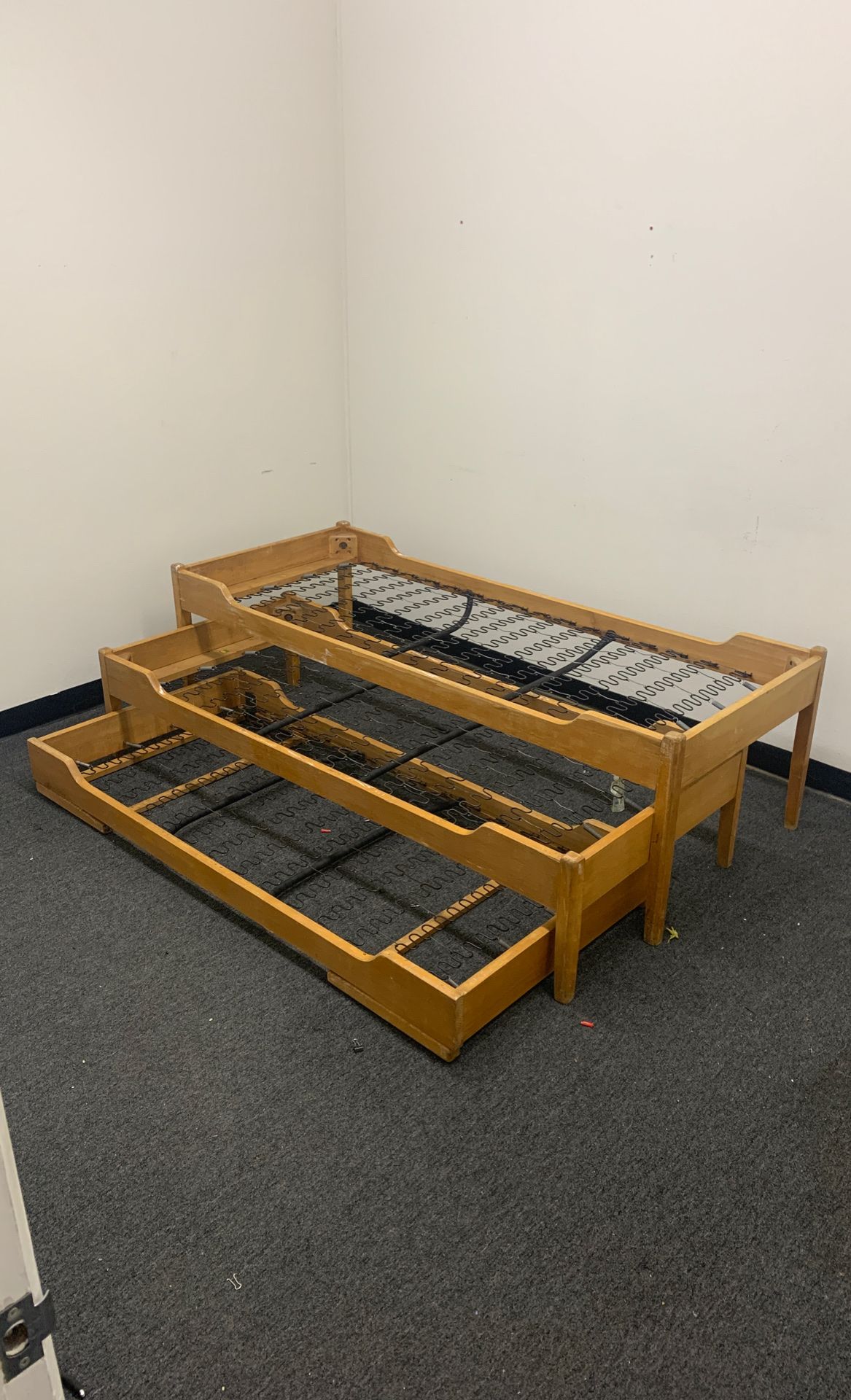 Stackable beds 3 convertible beds in one storage space