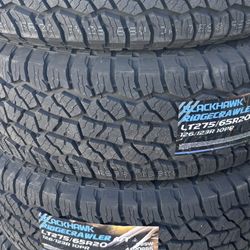 4 Tires 275x65-20  $600. Tires Only 