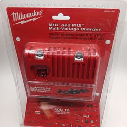 Milwaukee M18 / M12 Charger – New, Open Package