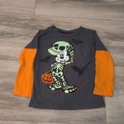 Mickey Mouse Size 18 Months Halloween Shirt 