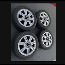 4 — 225/55r18 5x114.3 5x4.5 Stock Mercury Sable Rav4 Cr-v Camry Corolla Civic Accord Altima Sentra Camry Rims Wheels Good 80% Treads Tires!!!!!!!!
