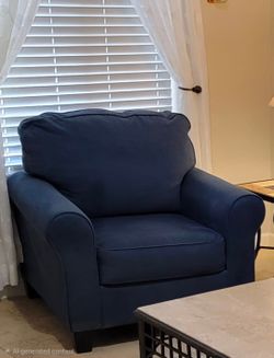 Big Blue Comfy Chair