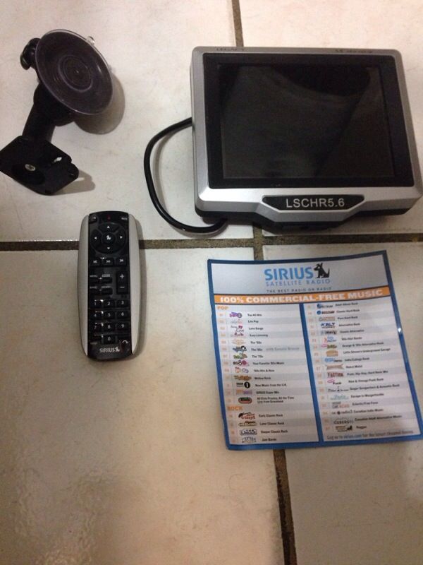 Legacy Color LCD Monitor LSCHR5.6 XM Radio