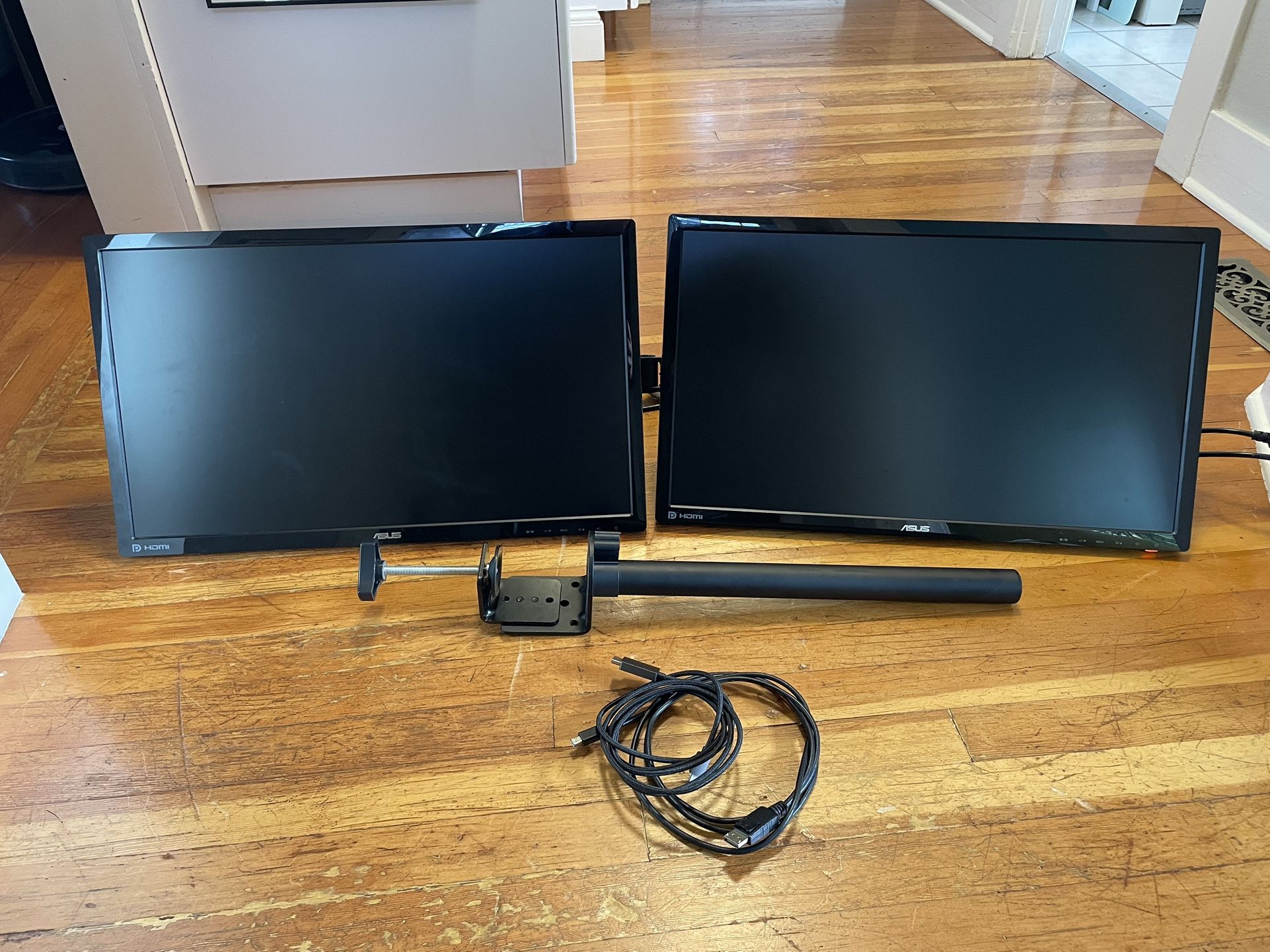 Asus VE248 dual 24" monitors