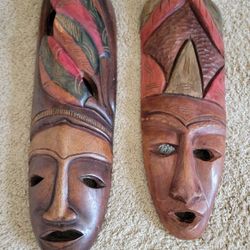 Wood Carved Decor