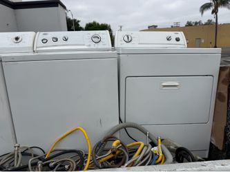 Whirpool heavy duty washer and dryer electric