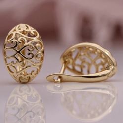 585 Rose Gold TRENDY Earrings