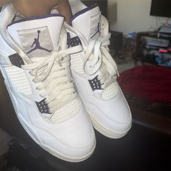 Purple Metallic Jordan 4 Retro