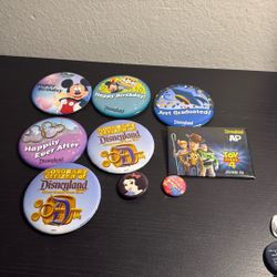 Disneyland Buttons 