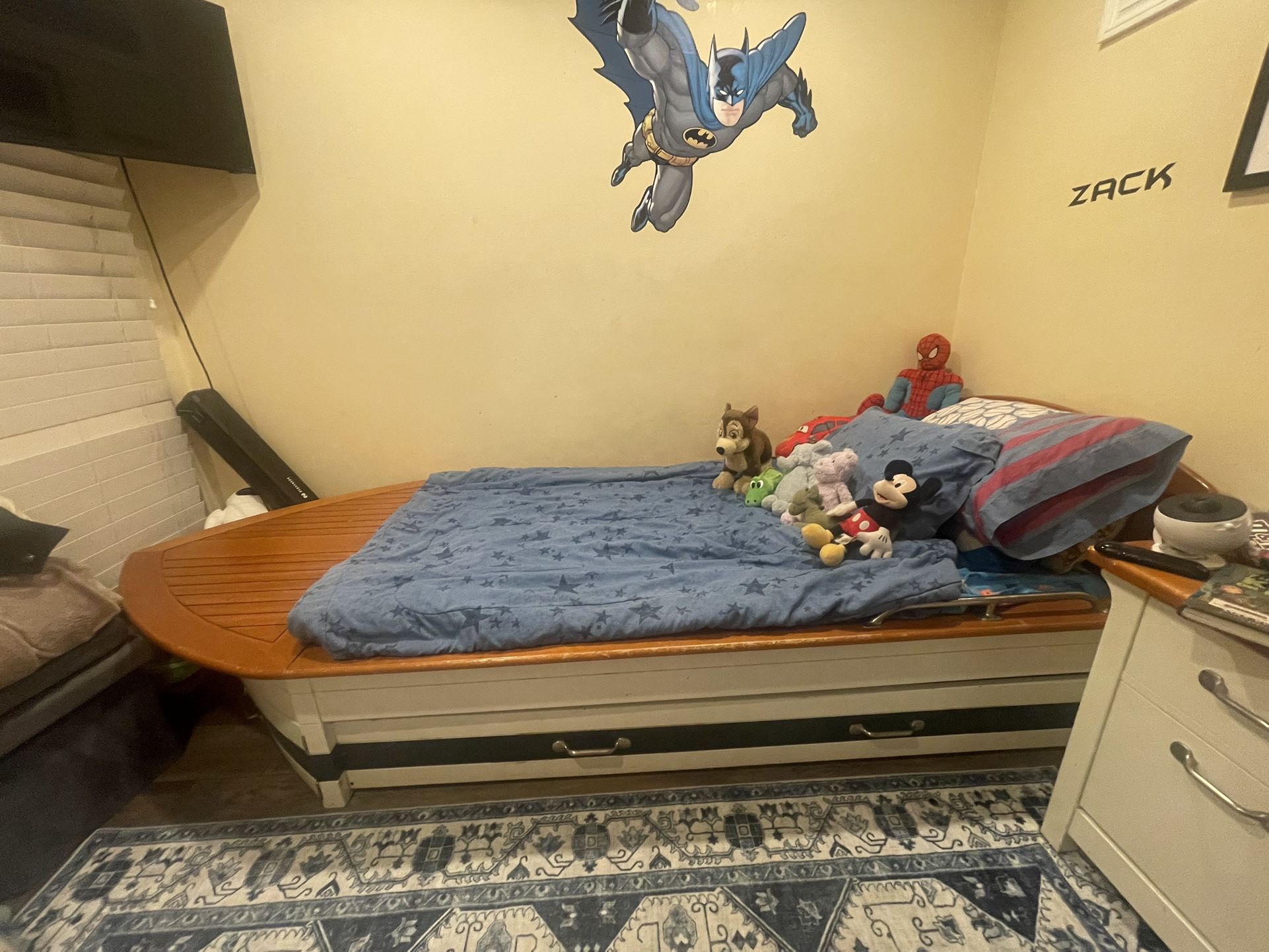 Pottery Barn Boat Bed Complete Set