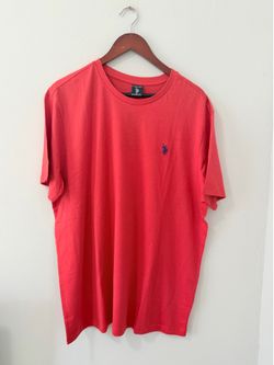 U.S. Polo Assn. red crew neck t-shirt cotton men’s size XL