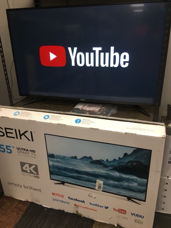 SEIKI 55” 4K ULTRA HD (2160P) SMART LED TV (SC55UK700N)