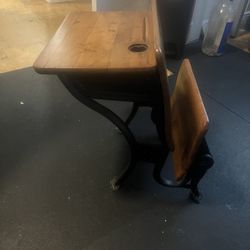 Early 1900s Schoolhouse Desk