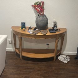 Table We Used Fo The Entrance 