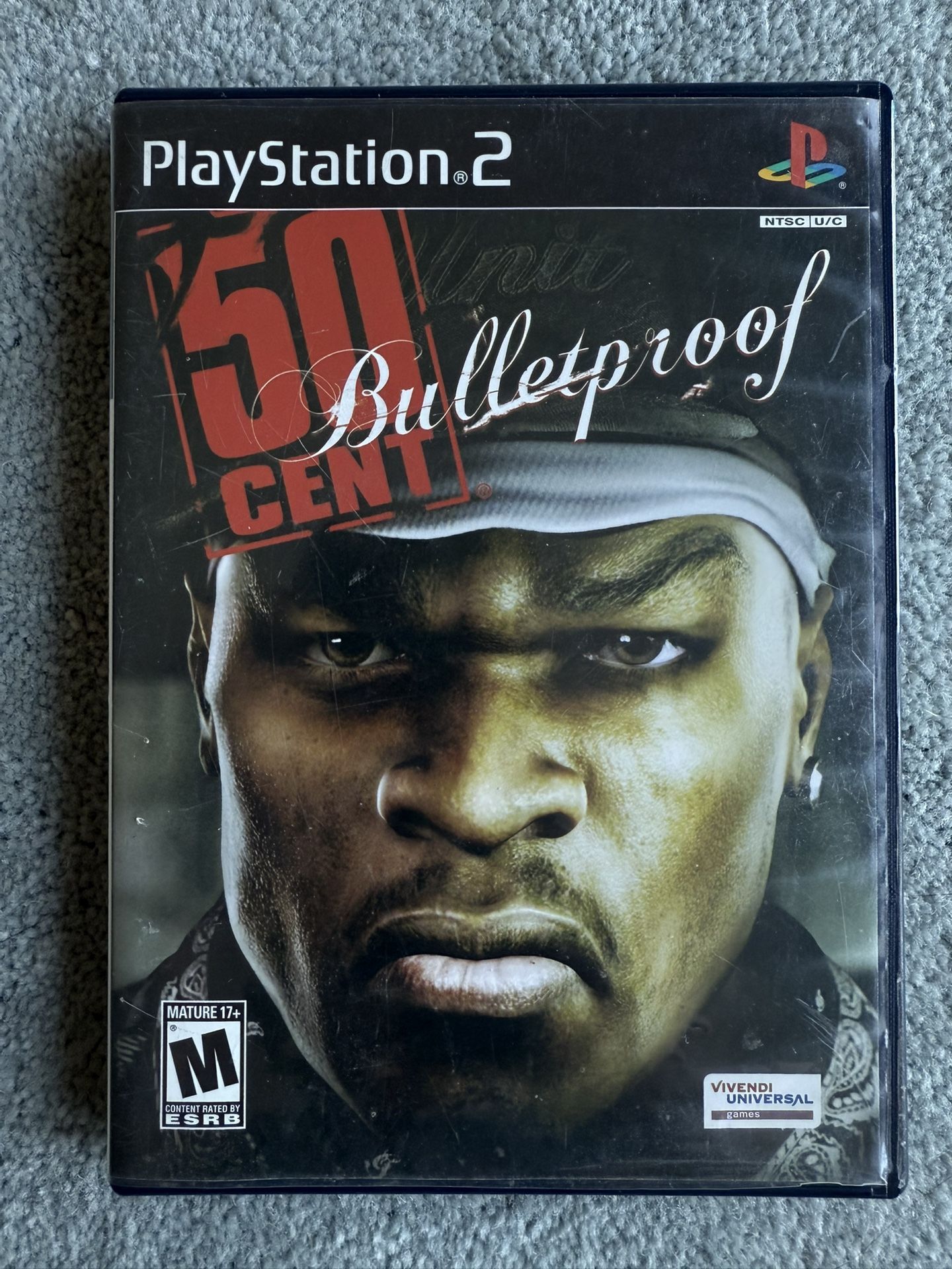 ***NO TRADES!!!*** 50 Cent Bulletproof (PlayStation 2) ***flawless disk***