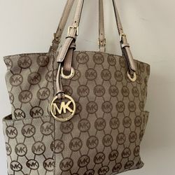 Michael Kors Logo Tote Bag