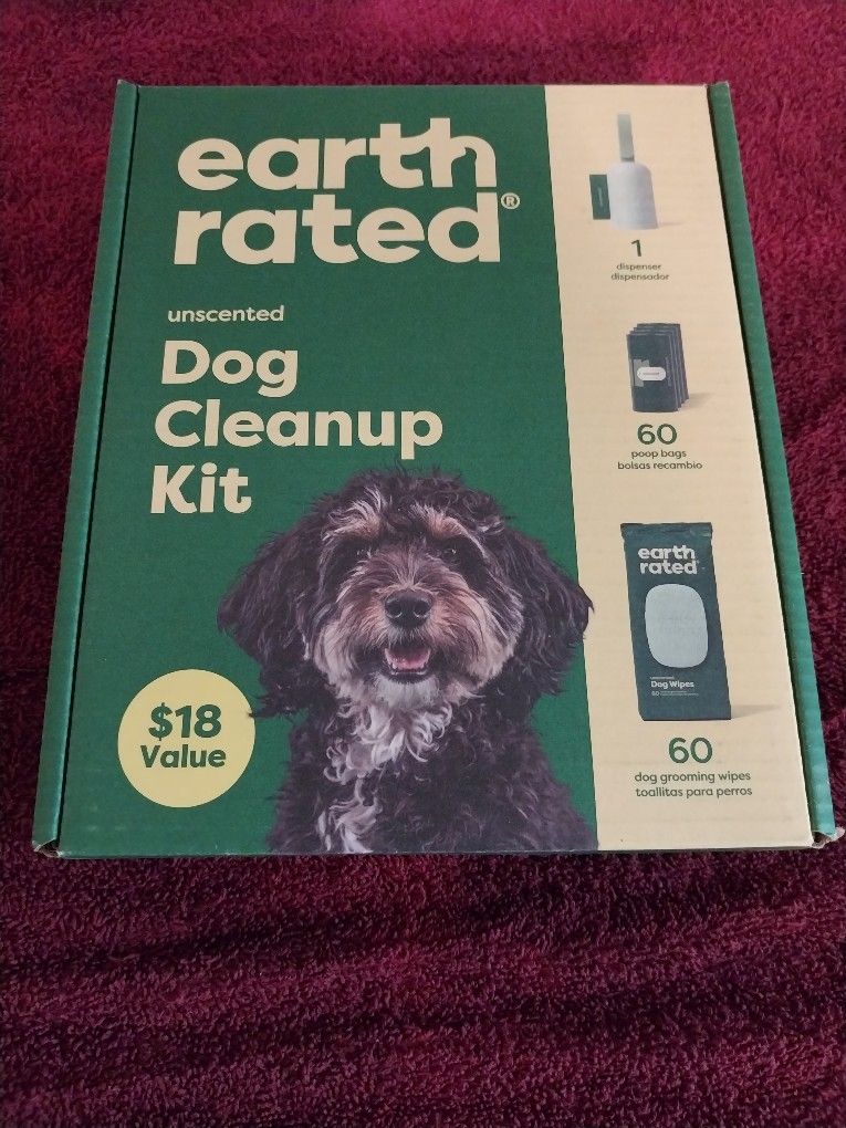 Dog Cleanup Kit. Unscented. Brand New. 