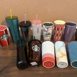 Starbucks Cup Lot Of 13 Take All