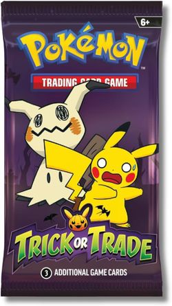 Pokemon 2023 Trick or Trade Mimikyu & Pikachu