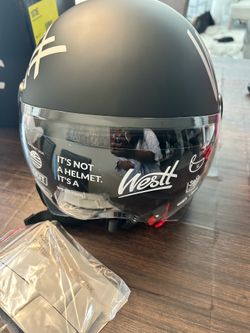 Westt Black Motorcycle Helmet