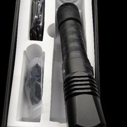 Professional UV Flashlight 365nm UV Light Black light UVA-T4 for Leak Detector, Criminal Investigation, Resin Glue Curing, Rocks and Mineral Hunting