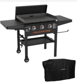 Bbq Grill Blackstone 28" XL Griddle with Hardcover Bundle